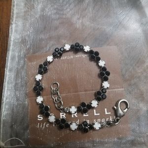 Black and white sorrelli tennis bracelet
